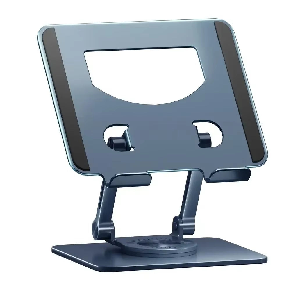 360° Rotatable Adjustable Tablet Stand - Foldable Desktop Holder for 4.7-12 Inch iPad Pro/Air/Mini & Laptops