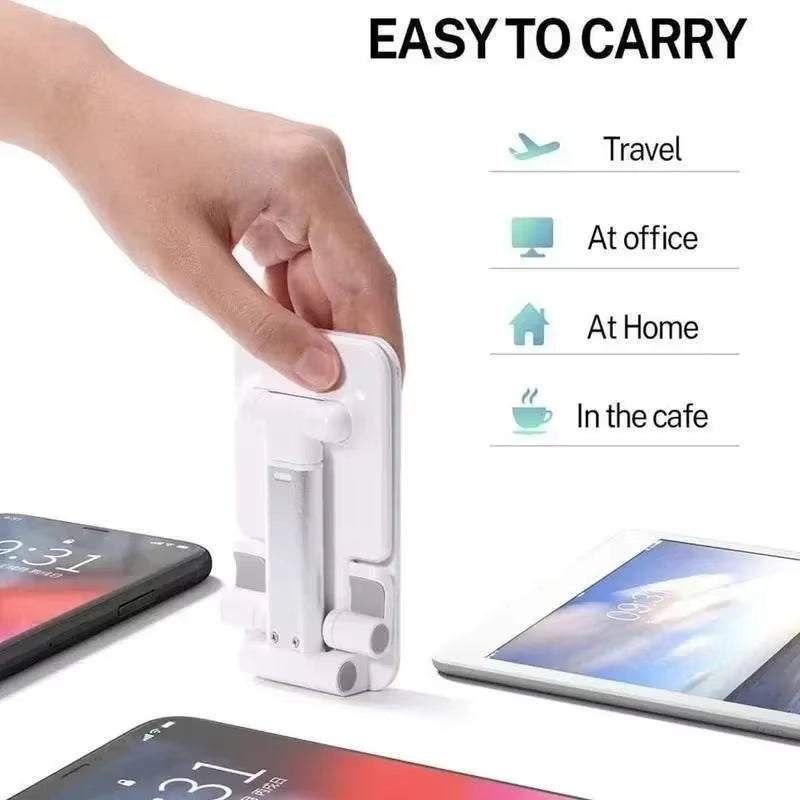 Ultimate Foldable Portable Telescopic Phone Holder - Essential Phone Accessory!