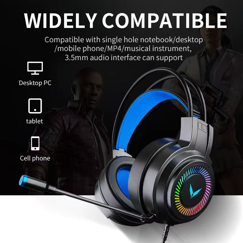 G58 7.1 Channel Wired Gaming Headset for Ultimate PUBG Experience on PC and Laptop