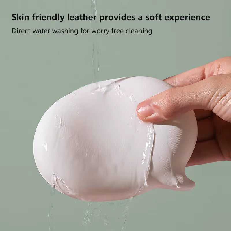 Ergonomic White Silicone Wrist Pad - Comfortable Mouse & Keyboard Hand Rest