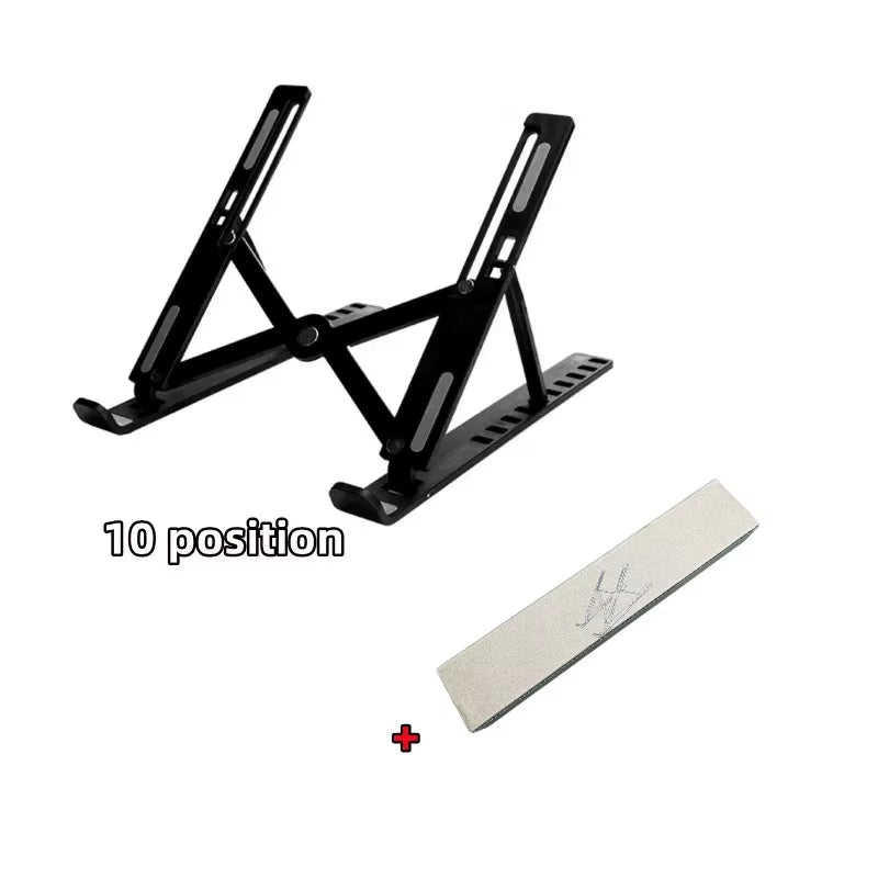 Adjustable Foldable Laptop Stand - Portable ABS Notebook Holder for MacBook Air & Pro Accessories