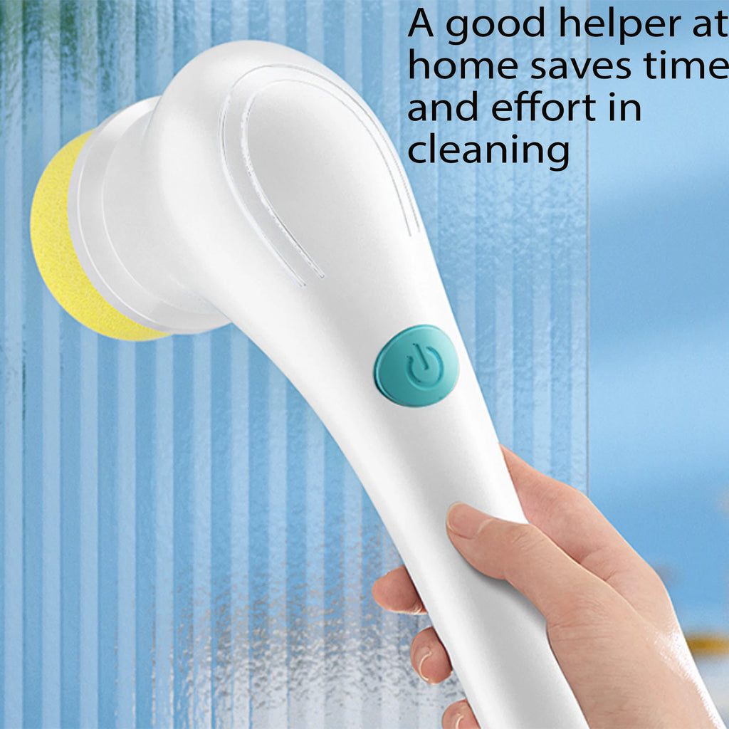 Revolutionary Hand-Held Electric Cleaning Brush for Effortless Kitchen & Household Cleaning